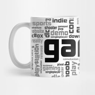 Gamer Theme Black Version Mug